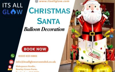 Christmas Santa Balloon Decoration